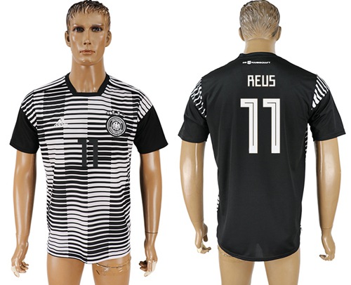 Germany #11 Reus Black Soccer Country Jersey - Click Image to Close